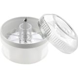 Unold 5080 affetta / sbuccia alimenti Trasparente, Bianco, Scritto bianco/trasparente, Trasparente, Bianco, Plastica, Acciaio inox, 0,2 L, Svizzera, 91 mm