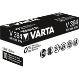 VARTA -V394 Batterie per uso domestico, Batteria Batteria monouso, Ossido d'argento (S), 1,55 V, 58 mAh, Argento, 3,6 mm