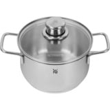 WMF 0730036040 set di pentole accaio, Acciaio inox, Acciaio inox, Acciaio inox, Acciaio inox, Vetro, Gas, Induzione