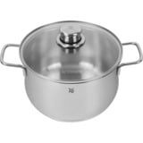 WMF 0730036040 set di pentole accaio, Acciaio inox, Acciaio inox, Acciaio inox, Acciaio inox, Vetro, Gas, Induzione