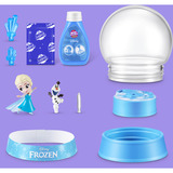 ZURU Mini Brands - Create Disney Snowglobe, Bricolage Mini Brands 77845, 3 anno/i, Disney, Multicolore