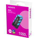 ADATA SSD esterna SD820 1 TB, Disco a stato solido Nero/Blu