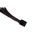 Alphacool Splitter cavo a Y 4 pin a 4x 4 pin PWM, 15 cm Nero