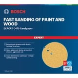 Bosch Expert C470 foglio abrasivo, Ø 125mm, K80 non forato 