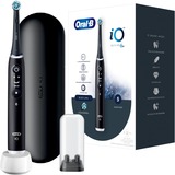 Braun iO Series 6 Adulto Spazzolino rotante Nero, Spazzolino da denti elettrico Nero, Adulto, Spazzolino rotante, Cura quotidiana, Cura gum, Intenso, Sensibile, Nero, 2 min, Nero