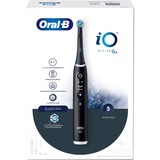 Braun iO Series 6 Adulto Spazzolino rotante Nero, Spazzolino da denti elettrico Nero, Adulto, Spazzolino rotante, Cura quotidiana, Cura gum, Intenso, Sensibile, Nero, 2 min, Nero