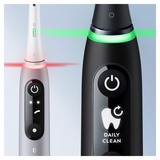 Braun iO Series 6 Adulto Spazzolino rotante Nero, Spazzolino da denti elettrico Nero, Adulto, Spazzolino rotante, Cura quotidiana, Cura gum, Intenso, Sensibile, Nero, 2 min, Nero