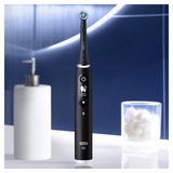 Braun iO Series 6 Adulto Spazzolino rotante Nero, Spazzolino da denti elettrico Nero, Adulto, Spazzolino rotante, Cura quotidiana, Cura gum, Intenso, Sensibile, Nero, 2 min, Nero
