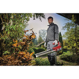 EINHELL GP-LB 18/200 200 km/h, Soffiatore rosso/Nero, Soffiatore portatile, 200 km/h, 670 m³/h, Nero, Rosso, Argento, Batteria, 2,16 kg