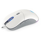 ENDORFY GEM Plus Onyx White, Mouse da gioco bianco/grigio