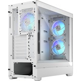 Fractal Design Pop Air Tower Bianco, Chassis Tower bianco, Tower, PC, Bianco, ATX, micro ATX, Mini-ITX, Acciaio, Vetro temperato, Multi