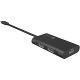 ICY BOX IB-AD1030-C, Adattatore Nero
