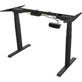 ICY BOX IB-EW206B-T Elettrico 2 gamba/gambe Nero, Base Nero, 125 kg, Elettrico, 38 mm/s, 2 gamba/gambe, Acciaio, Nero