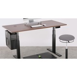 ICY BOX IB-EW206B-T Elettrico 2 gamba/gambe Nero, Base Nero, 125 kg, Elettrico, 38 mm/s, 2 gamba/gambe, Acciaio, Nero