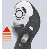 KNIPEX 87 41 250 Chiave regolabile chiave inglese regolabile, pinza Chiave regolabile, 3,1 cm, Plastica, Nero, Rosso, 25 cm, 328 g