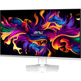 MSI MPG 321URXWDE QD-OLED Monitor PC 80 cm (31.5") 3840 x 2160 Pixel 4K Ultra HD Bianco, Monitor di gioco bianco, 80 cm (31.5"), 3840 x 2160 Pixel, 4K Ultra HD, QD-OLED, 0,03 ms, Bianco