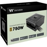 Thermaltake Toughpower GX3 SE 750W, Alimentatore PC Nero