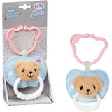 Succhietto per bambini BABY born con anello mordicchio e clip design orsetto lavabile, Anello di dentizione