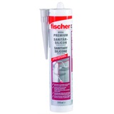 fischer Silicone sanitario DSSA TP 310ml, Sigillante trasparente