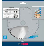 Bosch Lama per sega circolare PRO Multi Material, Ø 190mm, 54 denti 