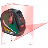 Bosch Laser a linee incrociate UniversalLevel 3 Set, Attraversare la linea laser verde/Nero