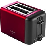 Bosch TAT3P424DE tostapane 2 fetta/e 970 W Nero, Rosso rosso/Nero, 2 fetta/e, Nero, Rosso, CE, VDE, 970 W, 220 - 240 V, 50 - 60 Hz