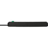 Brennenstuhl Multipresa Eco-Line 6 vie, Ciabatta Nero
