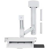 Ergotron StyleView Combo, Montaggio a parete bianco