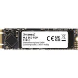Intenso Top M.2 512 GB Serial ATA III, Disco a stato solido 512 GB, M.2, 520 MB/s, 6 Gbit/s