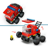 LEGO City Coole Flitzer - Autopompa, Giochi di costruzione Camion Giocattolo con Minifigure Junior di Pompiere, Piccolo Regalo per Bambini da 5+, Set da costruzione, 5 anno/i, Plastica, 67 pz, 115 g
