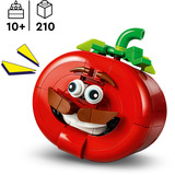 LEGO Fortnite Testa di Pomodoro, Giochi di costruzione Personaggio Giocattolo, Decorazione Cameretta, Regalo per Gamer, Bambini e Bambine 10+, Set da costruzione, 10 anno/i, Plastica, 210 pz, 249 g