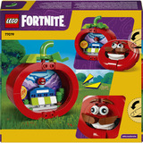 LEGO Fortnite Testa di Pomodoro, Giochi di costruzione Personaggio Giocattolo, Decorazione Cameretta, Regalo per Gamer, Bambini e Bambine 10+, Set da costruzione, 10 anno/i, Plastica, 210 pz, 249 g