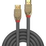 Lindy 37602 cavo HDMI 2 m HDMI tipo A (Standard) Grigio grigio, 2 m, HDMI tipo A (Standard), HDMI tipo A (Standard), 48 Gbit/s, Grigio
