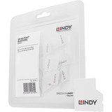 Lindy 40479 clip sicura Bloccaporte SD card Bianco Acrilonitrile butadiene stirene (ABS), Castello bianco, Bloccaporte, SD card, Bianco, Acrilonitrile butadiene stirene (ABS), 13 g
