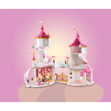PLAYMOBIL Princess Magic Castello della principessa con coppia reale, Giochi di costruzione 