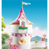 PLAYMOBIL Princess Magic Castello della principessa con coppia reale, Giochi di costruzione 