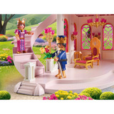 PLAYMOBIL Princess Magic Castello della principessa con coppia reale, Giochi di costruzione 