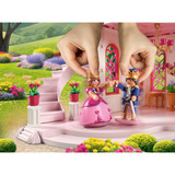 PLAYMOBIL Princess Magic Castello della principessa con coppia reale, Giochi di costruzione 