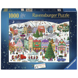 Ravensburger Puzzle Incantevole Città di Natale 