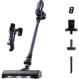 Rowenta RH6A31 Aspirapolvere a bastone 2 in 1 Batteria Secco Senza sacchetto 140 W Nero, Viola, Aspirapolvere verticale Nero/Viola, Aspirapolvere a bastone 2 in 1, Senza sacchetto, Nero, Viola, Rettangolare, Secco, Ciclonico