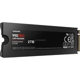 Samsung 990 PRO NVMe con Dissipatore di calore, SSD interno, Disco a stato solido SSD interno, 2 TB, M.2, 7450 MB/s