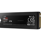 Samsung 990 PRO NVMe con Dissipatore di calore, SSD interno, Disco a stato solido SSD interno, 2 TB, M.2, 7450 MB/s