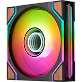 Thermaltake SWAFAN 120 EX INFINITY ARGB Sync Ventola di raffreddamento per PC Edizione legno Nero