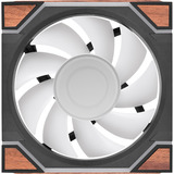 Thermaltake SWAFAN 120 EX INFINITY ARGB Sync Ventola di raffreddamento per PC Edizione legno Nero