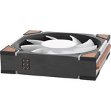 Thermaltake SWAFAN 120 EX INFINITY ARGB Sync Ventola di raffreddamento per PC Edizione legno Nero
