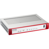 Zyxel USGFLEX50HP-EU0102F firewall (hardware) 0,35 Gbit/s 0,35 Gbit/s, 0,09 Gbit/s, 40,92 BTU/h, 15 utente(i), 655130 h, SNMP v1, v2c, v3