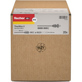 fischer Sistema di montaggio distanziatore TherMax II 16/250 M12 (20), Tassello 