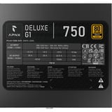 APNX DELUXE G1 750, Alimentatore PC Nero
