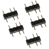 Alphacool Splitter a Y cavo aRGB 3 pin a 4x 3 pin, 15 cm, Cavo a Y Nero