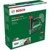 Bosch Chiodatrice universale 18V-14, 18Volt, Graffatrice verde/Nero